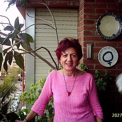 2007. En la terraza de su casa